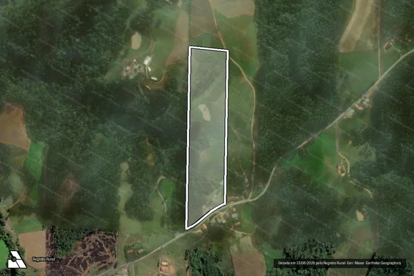 Imagem de satélite de desmembramento16533 - ÁREA 02 em Witmarsum - SC