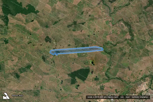 Imagem de satélite de FAZENDA GUADALAJARA - 001 em Itapetinga - BA