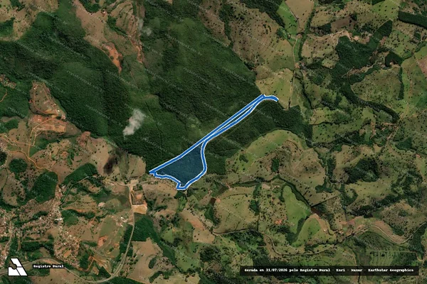 Imagem de satélite de PEDRAS - PEDRAS em Serro - MG