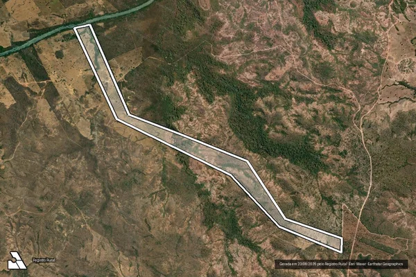 Imagem de satélite de FAZENDA LAGOA SECA - Gleba I em Sambaíba - MA