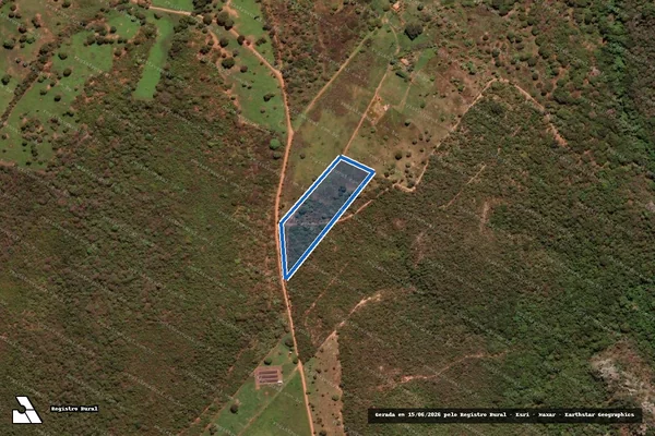 Imagem de satélite de Uma parte de terras situada na Fazenda ?VARGEM GRANDE? - Parte 1 em Januária - MG