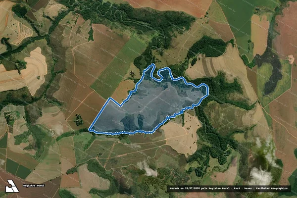 Imagem de satélite de FAZENDA MARCOS - 001 em Perdizes - MG